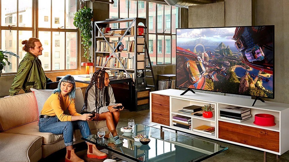 Samsung QE43Q60RATXXH spojení s herní konzolí