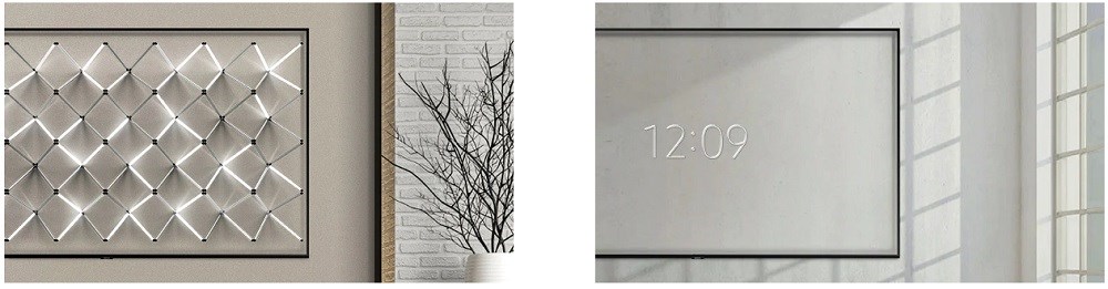 QLED televize Samsung QE55Q85RATXXH – režim Ambient