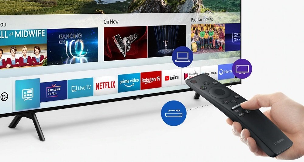 Televize Samsung QE55Q85RATXXH Smart Hub