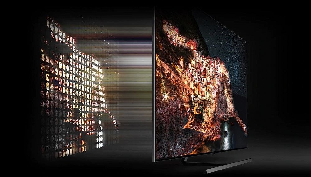 Samsung QE55Q85RATXXH přímé zadní podsvícení