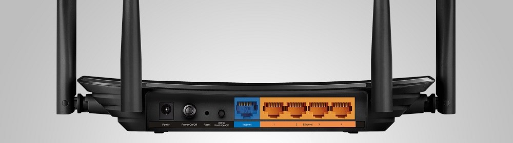 TP-Link Archer C6 porty WAN a LAN