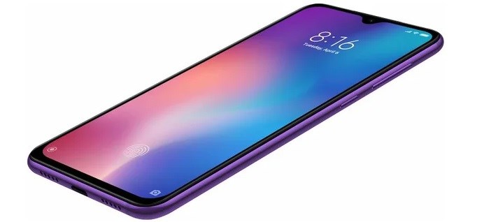 Xiaomi Mi 9 SE čtečka otisků prstů a identifikace tváře