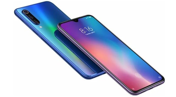 Xiaomi Mi 9 SE čtečka otisků prstů a identifikace tváře