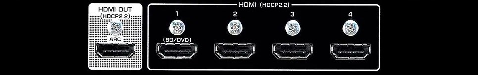 Yamaha HTR-4072 HDMI