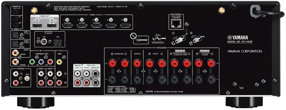 Yamaha RX-V685 (7 výstupních kanálů)