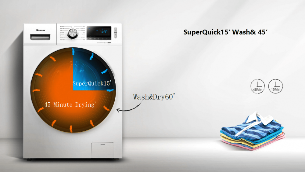 HISENSE WDBL1014V rychlý program