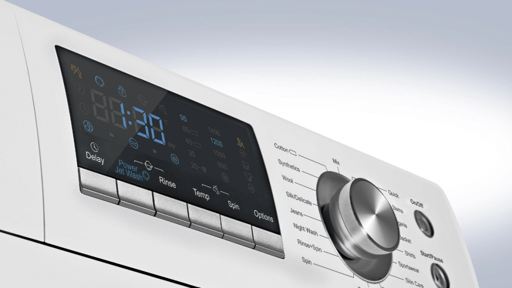 HISENSE WDBL1014V snadné ovládání