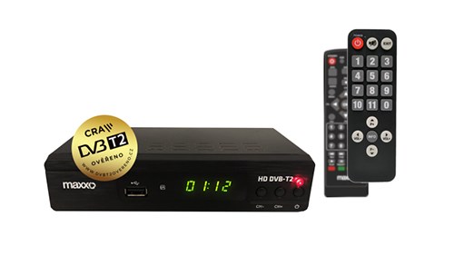 Maxxo DVB-T2 HEVC/H.265 Senior Další funkce
