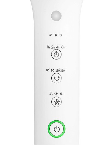 ECG FS 410 2in1 ovládání
