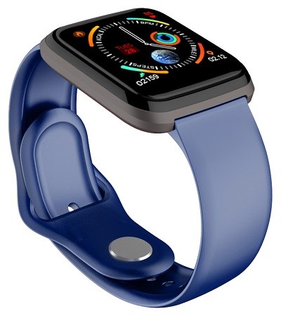 CUBE1 Smart band C36 Blue kontrolka stavu baterie