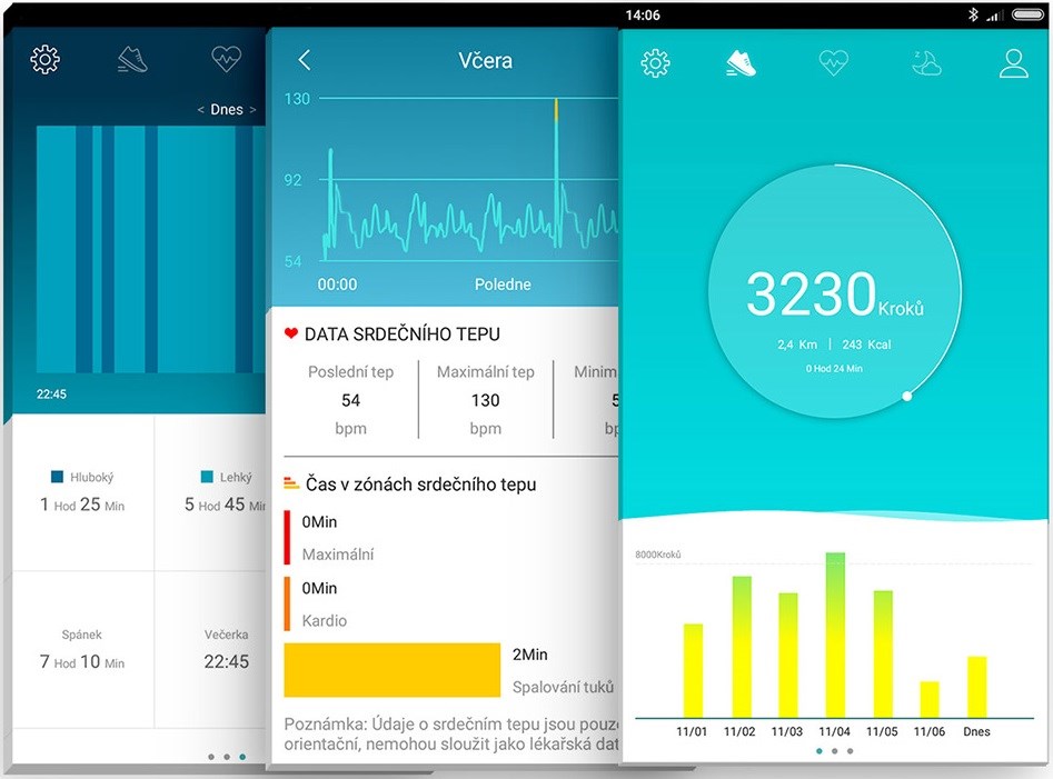 Niceboy X-Fitpolo černý spolupráce s mobilním telefonem