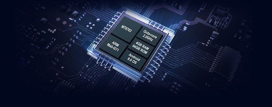 Oukitel K7 Pro DS Black osmijádrový procesor