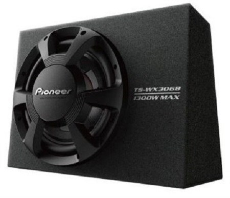PIONEER TS-WX306B černá pevnost a stabilita