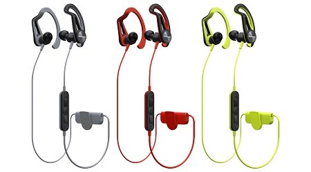 Pioneer SE-E7BT červená závěsné klipy