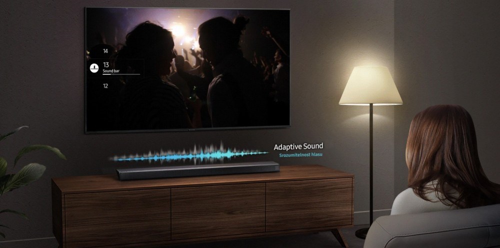 Samsung HW-Q60R/EN zapojení jediného kabelu