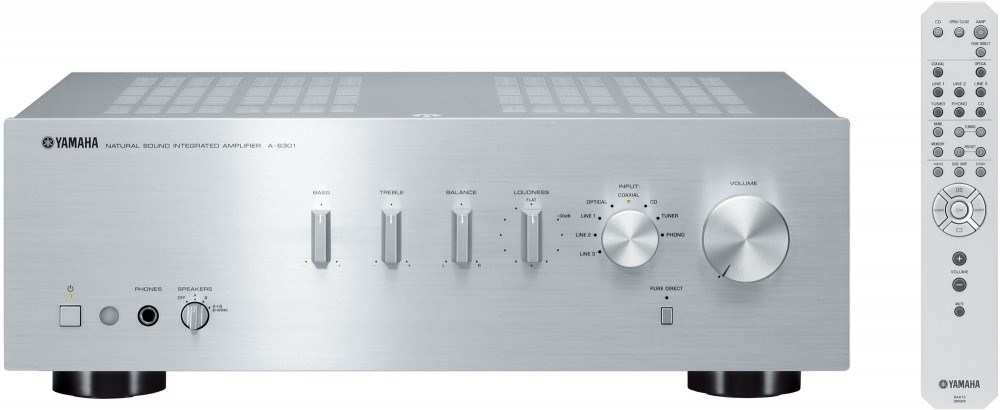 YAMAHA A-S301 SILVER pohotovostní režim