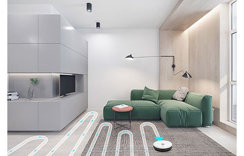 Tesla RoboStar T60, bílý navigace