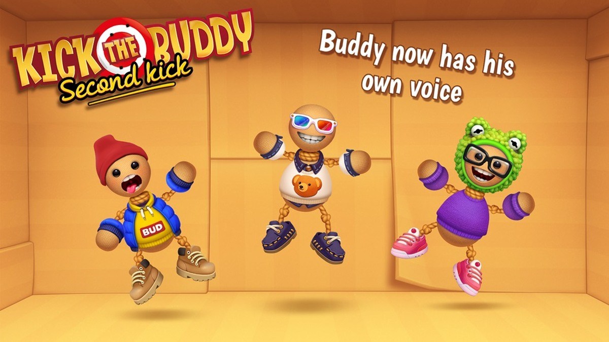 Hra na mobil Kick the Buddy
