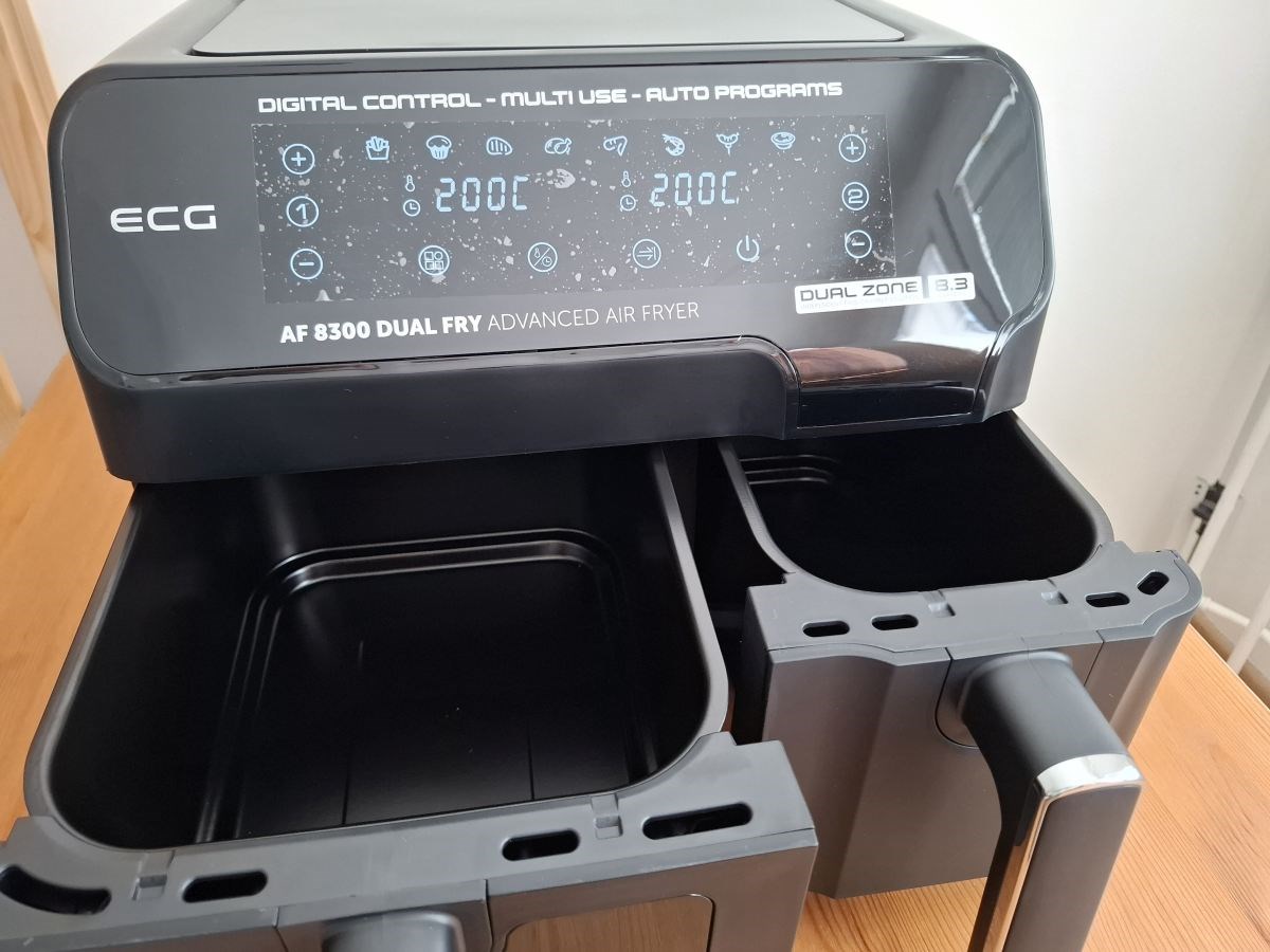 ECG AF 8300 Dual Fry dvě komory