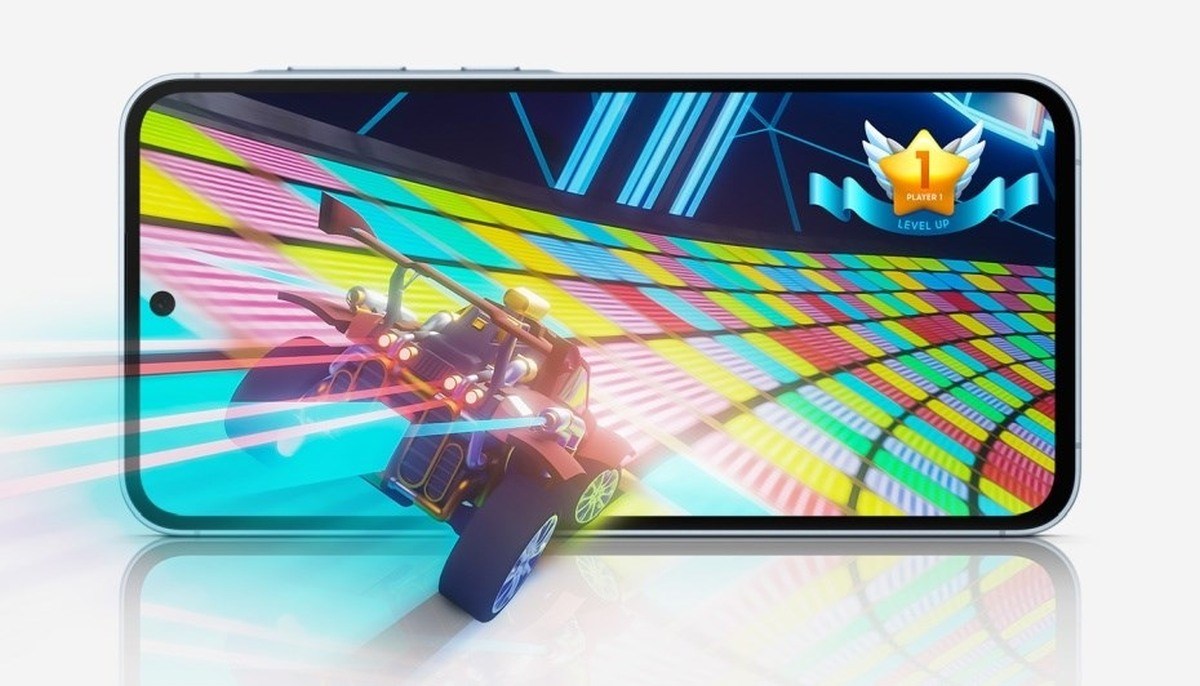 Mobilní telefon Super AMOLED displej