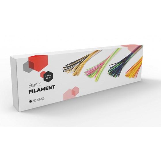 3Dsimo Filament 60m Basic Pcl různé barvy