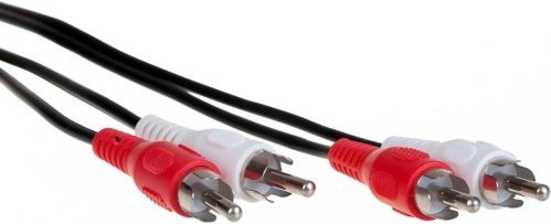 AQ KAR012 - stereo audio kabel s konektory 2 x RCA - 2 x RCA, délka 1,2 m