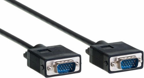 Levně Aq Vga kabel Kcg020 - kabel Vga (15pin) s konektory Vga M - Vga M, délka 2,0 m