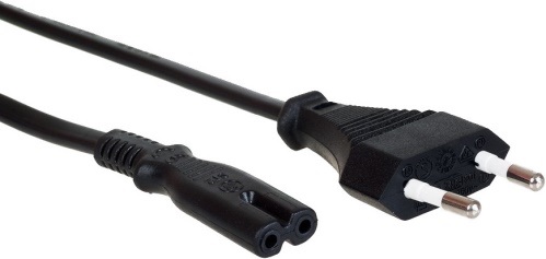 AQ KPO018 - napájecí kabel 230 V, dvou pólový, délka 1,8 m
