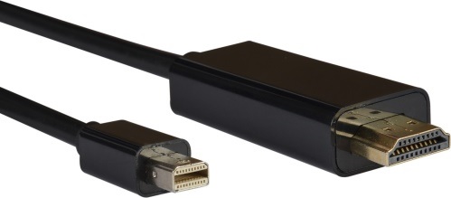 Aq Hdmi kabel Kvi020 - kabel Mini Displayport samec - Hdmi samec, délka 2,0 m