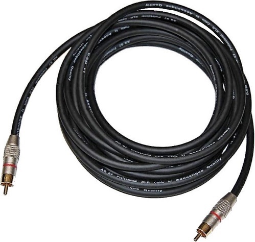 Aq cinch Rca kabel W 1/2 - Kabel pro subwoofer - 2,0 m (mono)