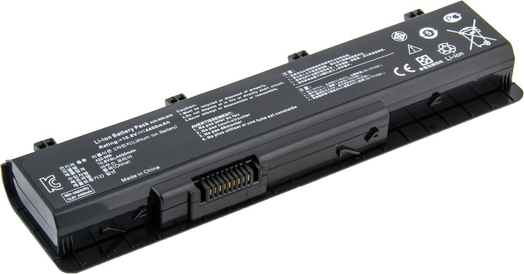 Levně Avacom Baterie pro notebook Asus Noas-n55-n22 Li-ion 10,8V 4400mAh - neoriginální - Baterie Asus N55, N45, N75 series Li-ion 10,8V 4400mAh