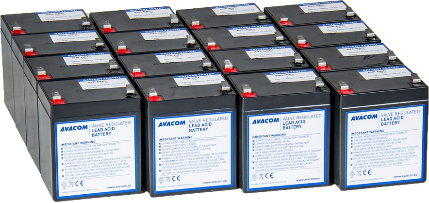 Levně Avacom záložní zdroj bateriový kit pro renovaci Rbc140 (16ks baterií) (AVACOM Ava-rbc140-kit)