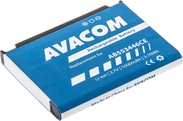 Levně Avacom Baterie do mobilu Samsung Gssa-f480-s1000 Li-ion 3,7V 1000mAh - neoriginální - Baterie do mobilu Samsung Sgh-f480 Li-ion 3,7V 1000mAh (náhrada