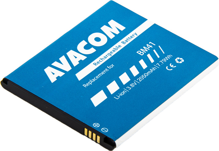 Levně Avacom Baterie do mobily Ostatní Gsxi-bm41-s2050 Li-ion 3,8V 2050mAh - neoriginální - Baterie do mobilu Xiaomi Redmi 1S Li-ion 3,8V 2050mAh (náhrada B