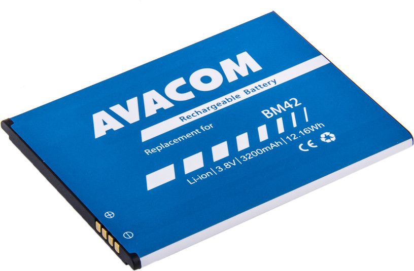 Levně Avacom Baterie do mobily Ostatní Gsxi-bm42-3200 Li-ion 3,8V 3200mAh - neoriginální - Baterie do mobilu Xiaomi Redmi Note Li-ion 3,8V 3200mAh (náhrada