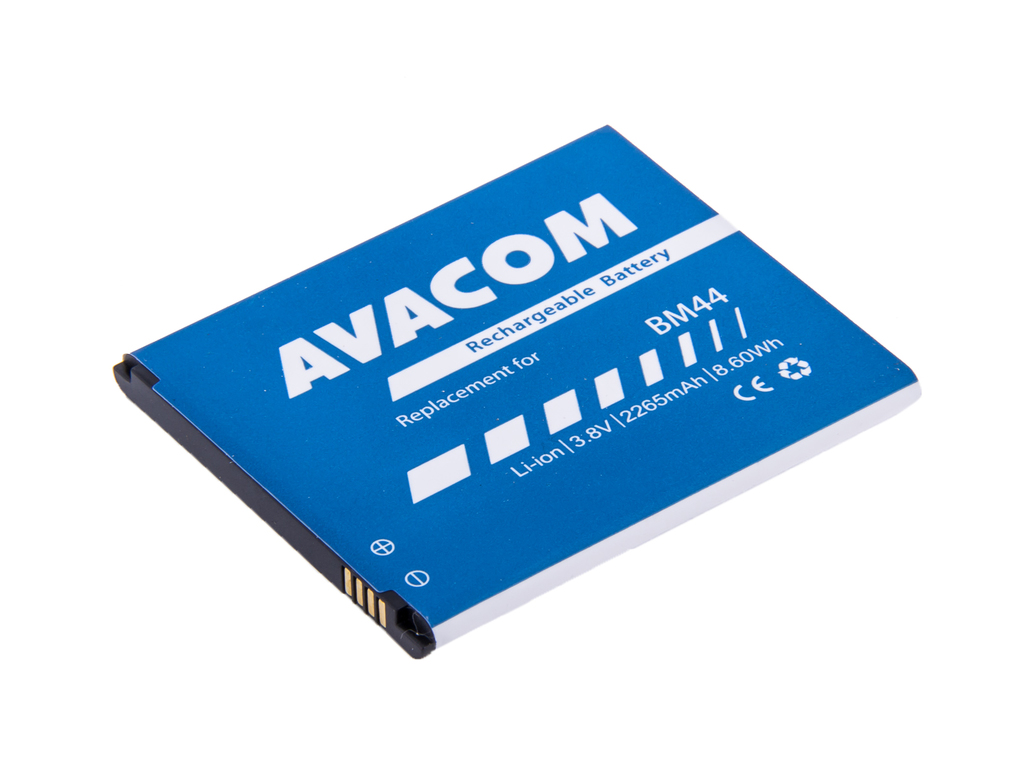 Levně Avacom Baterie do mobily Ostatní Gsxi-bm44-2265 Li-ion 3,8V 2265mAh - neoriginální - Baterie do mobilu Xiaomi Redmi 2 Li-ion 3,8V 2265mAh (náhrada Bm4