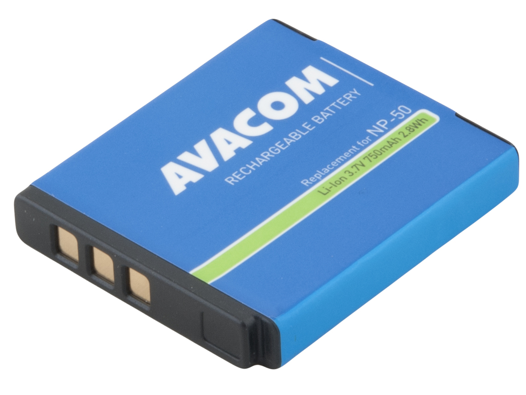 Levně Avacom Fujifilm Baterie do fotoaparátu Np-50 Li-ion 3.7V 750mAh