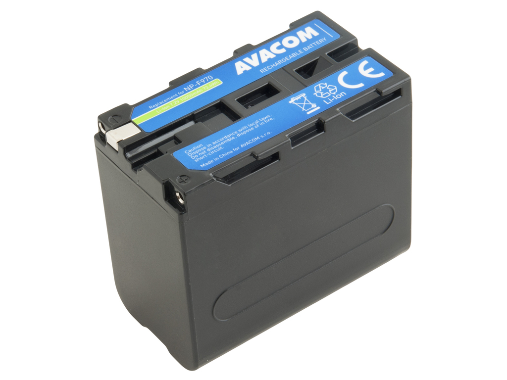 Levně Avacom Sony Baterie do videokamery Sony Np-f970 Li-ion 7.2V 10050mAh