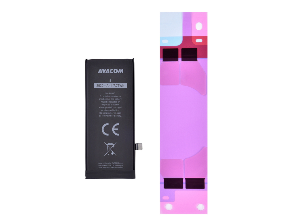 Avacom Baterie Pro Apple Iphone 8 Vysokokapacitní, Li-Ion 3,82V 2030Mah (Náhrada 616-00357)