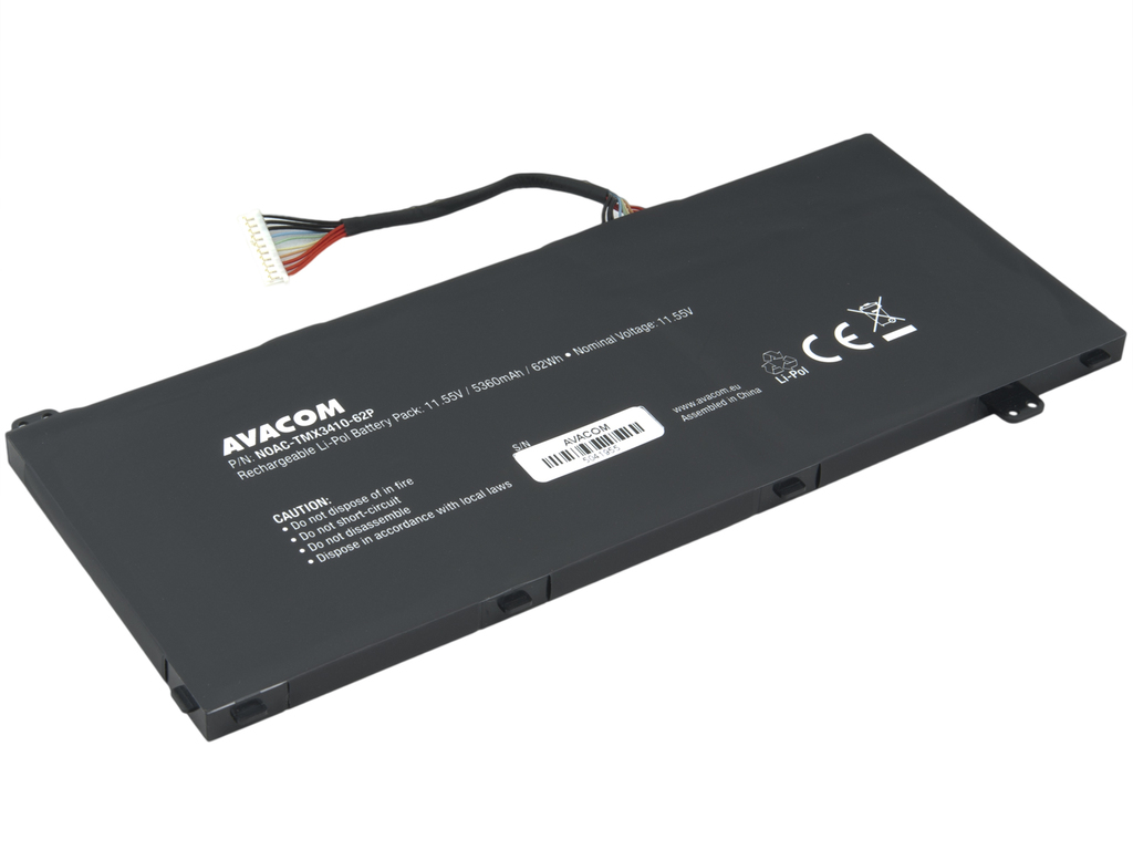 Levně Avacom Acer Baterie do notebooku Acer Travelmate X3, Aspire A5 514 Li-pol 11,55V 5360mAh 62Wh