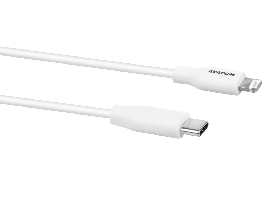 Levně Avacom nabíječka pro mobil Mfic-40w kabel Usb-c - Lightning, Mfi certifikace, 40cm, bílá