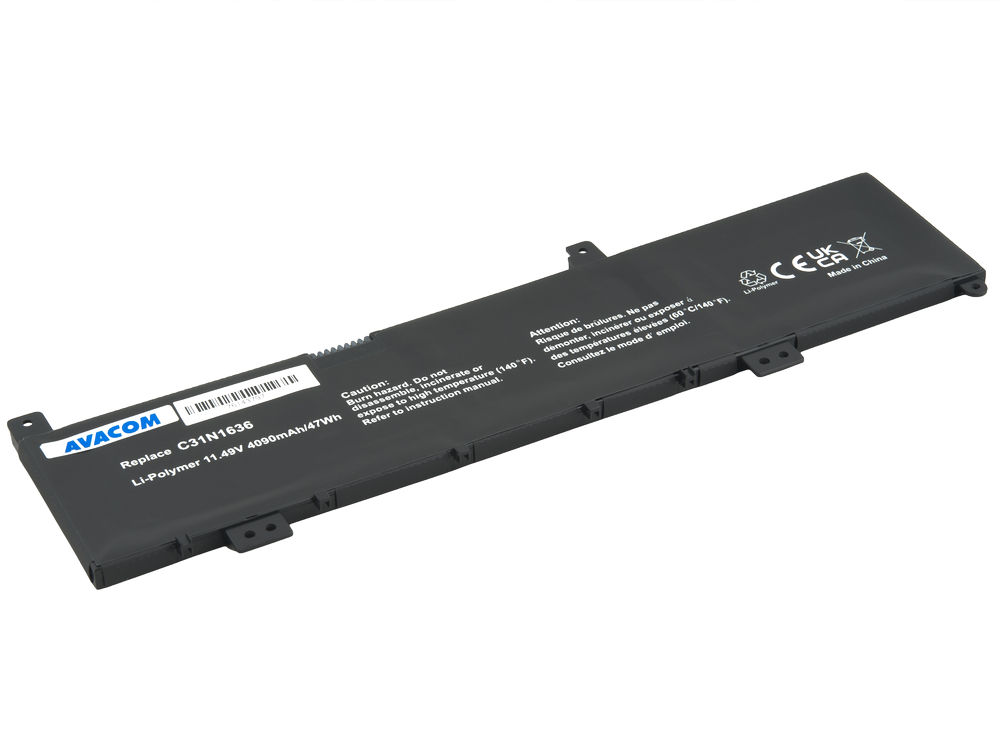 Avacom Asus Baterie pro notebook Asus Vivobook N580v, Nx580 Li-pol 11,49V 4090mAh 47Wh