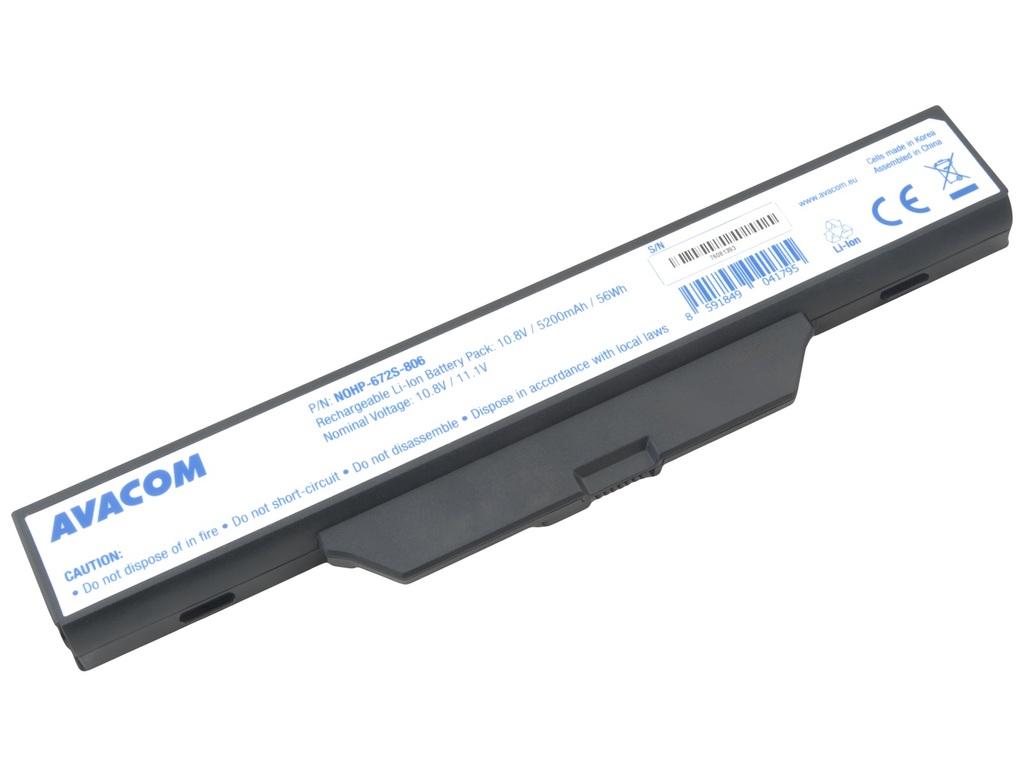 AVACOM NOHP-672S-806 Li-Ion 10,8V 5200mAh - neoriginální - Baterie HP Business 6720s, 6730s, 6820s, 