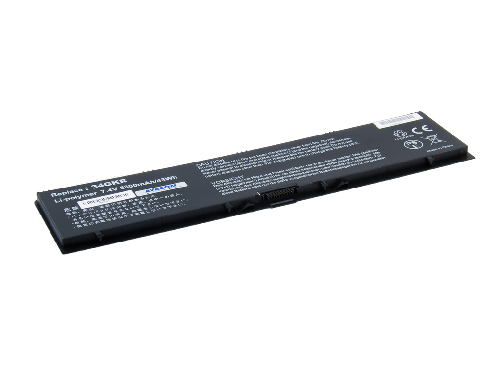 Levně Avacom Baterie do notebooku Dell Node-e744-70p Li-pol 7,4V 5800mAh - neoriginální - Baterie Dell Latitude E7440 Li-pol 7,4V 5800mAh / 43Wh