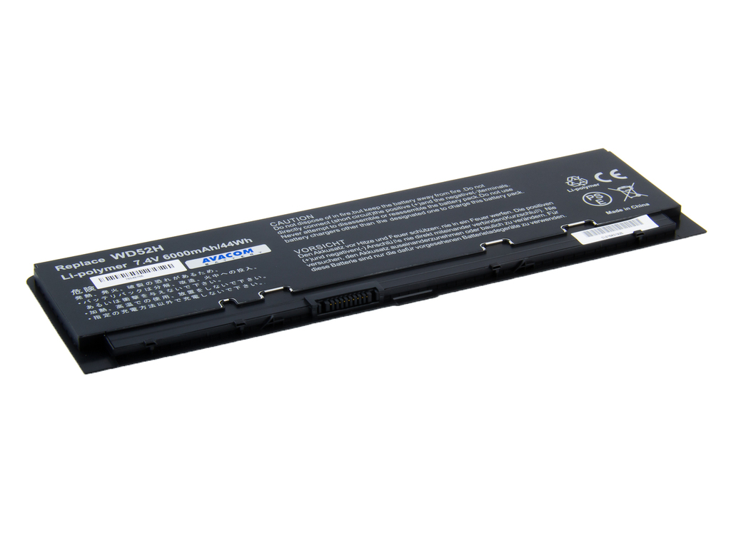 Levně Avacom Baterie do notebooku Dell Node-e725-71p Li-pol 7,4V 6000mAh - neoriginální - Baterie Dell Latitude E7240 Li-pol 7,4V 6000mAh / 44Wh