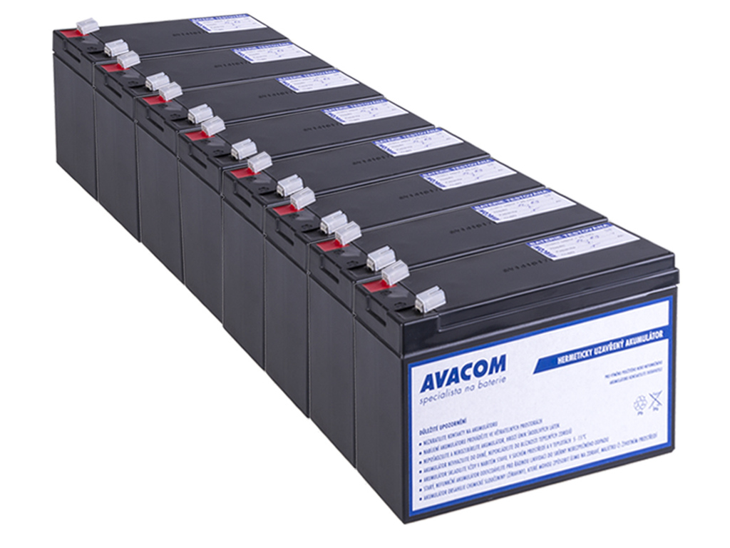 Levně Avacom záložní zdroj bateriový kit pro renovaci Rbc105 (8ks baterií) (AVACOM Ava-rbc105-kit)