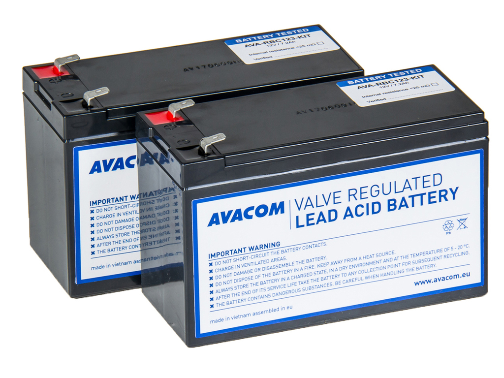 AVACOM RBC123 - kit pro renovaci baterie (2ks baterií)