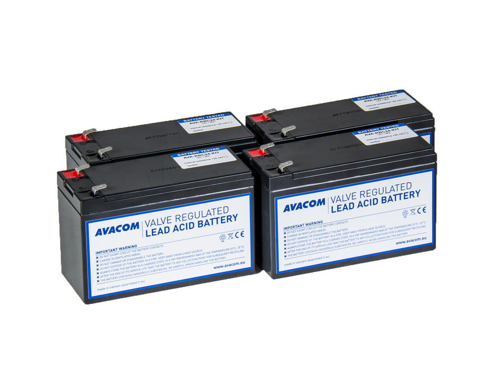 AVACOM bateriový kit pro renovaci RBC24 (4ks baterií) (AVACOM AVA-RBC24-KIT)