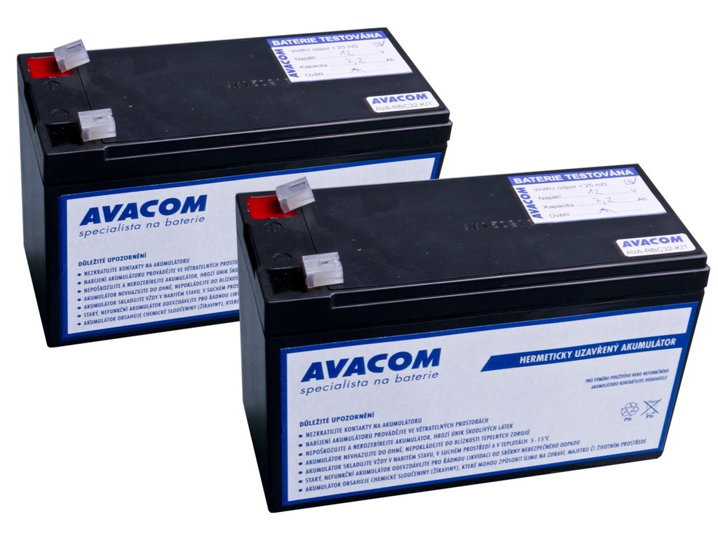 AVACOM bateriový kit pro renovaci RBC32 (2ks baterií) (AVACOM AVA-RBC32-KIT)