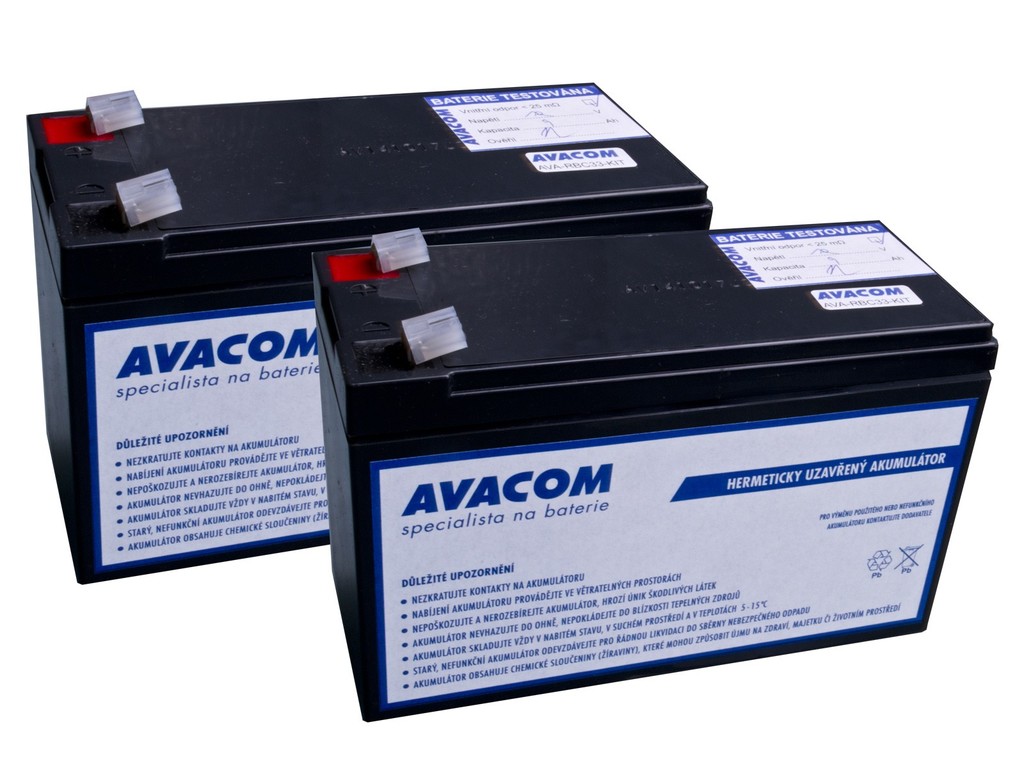 AVACOM bateriový kit pro renovaci RBC33 (2ks baterií) (AVACOM AVA-RBC33-KIT)